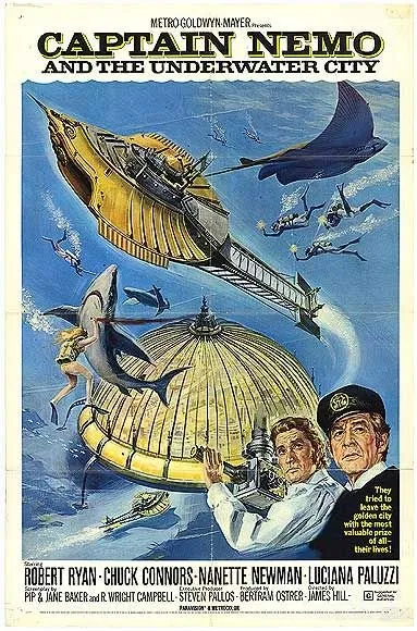  فیلم Captain Nemo and the Underwater City 1969